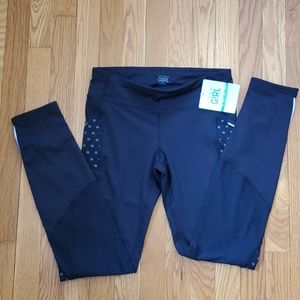 Black Athleta NWT Tight Girl Dot Legging 14